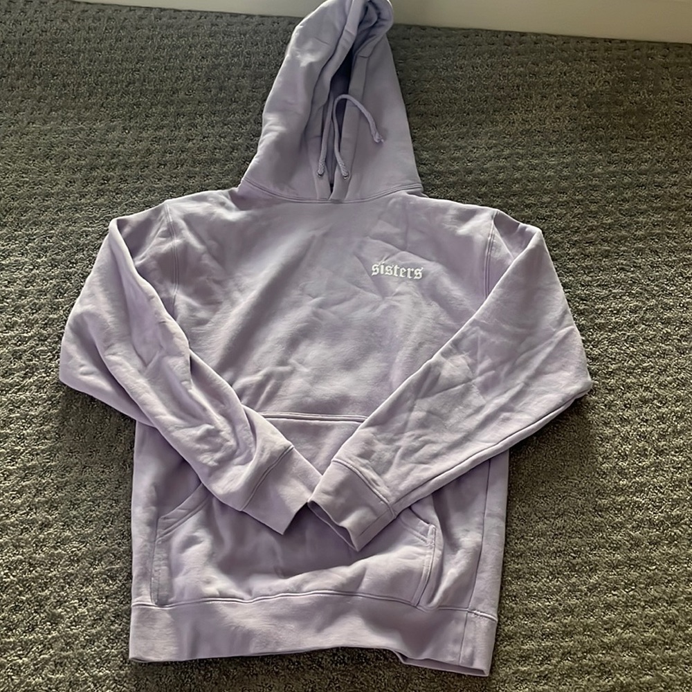 lavender, James Charles, woman's Hoodie